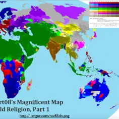Aktualna mapa religii na świecie - szczegółowy przegląd wyznań i geografii