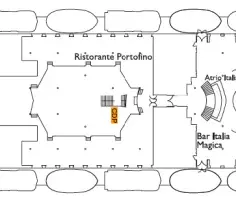 Szczegółowy plan pokładów Costa Magica - mapa wszystkich stref statku