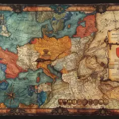 Polska przed rozbiorami - mapa i historia Rzeczypospolitej przed rozbiorami