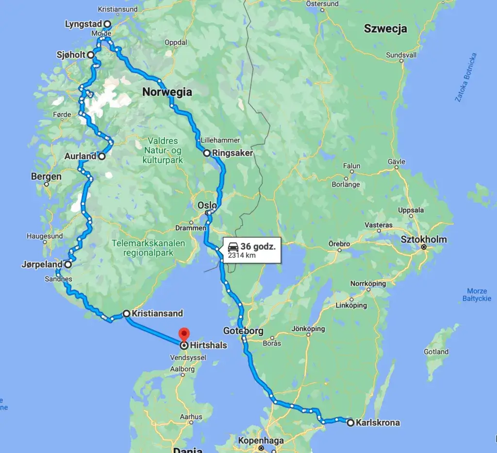 Zdjęcie Oslo i jego fiordy zimą - magiczne miejsca na mapie Norwegii.