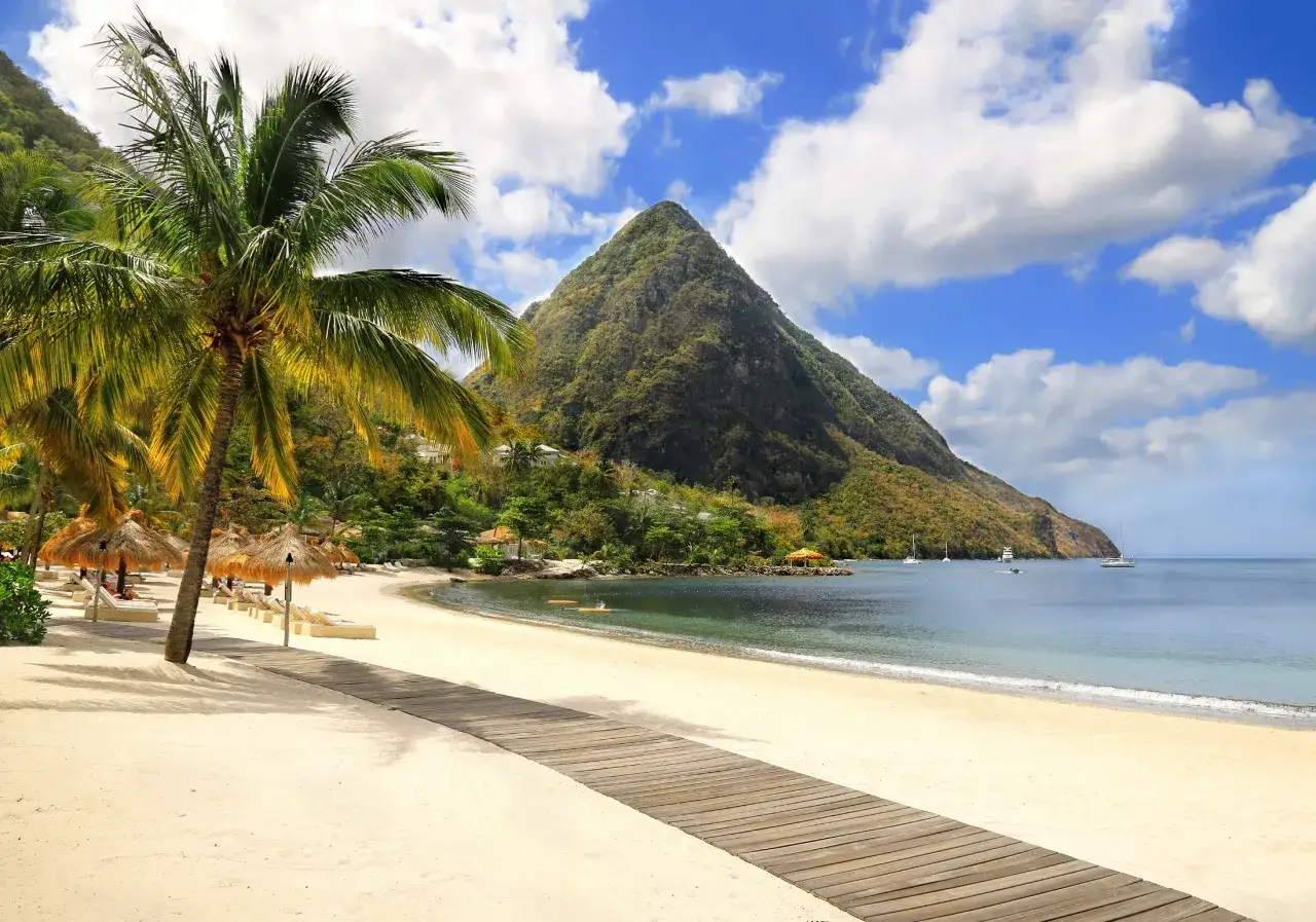Zdjęcie Saint Lucia na Karaibach: najpiękniejsze atrakcje i plaże na wakacje