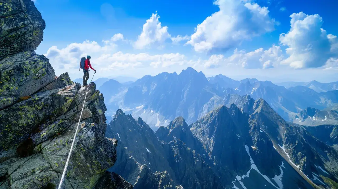 Zdjęcie Ferrata Słowacja: najlepsze trasy na via ferrata w słowackich Tatrach